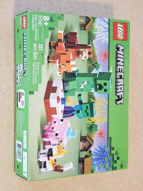 Lego 21281 Minecraft Baby Pig's Birthday Celebration NEW